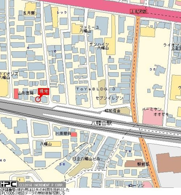 【地図】 | グランドコート八幡山