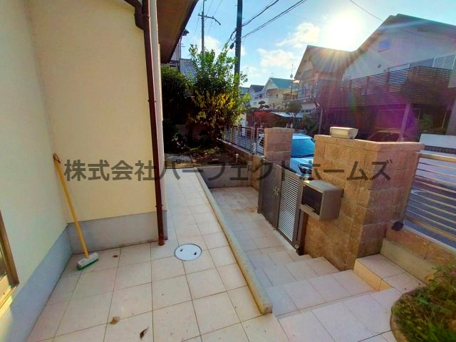 西禁野2丁目戸建　賃貸の庭|お庭が付いています