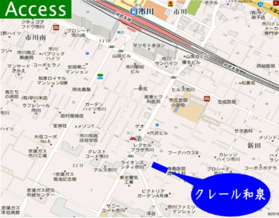 【地図】 | クレール和泉