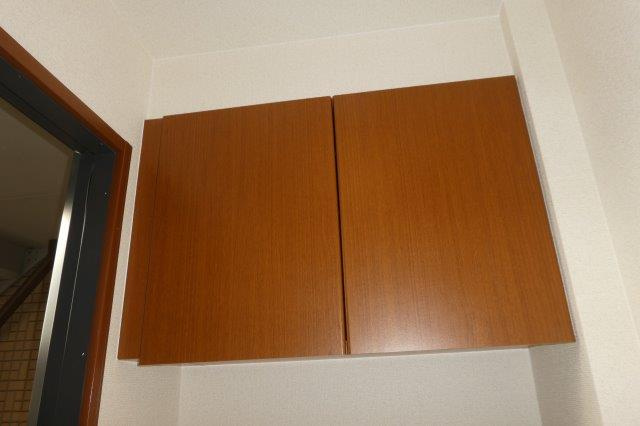 プリンス大島の玄関|シューズボックス上