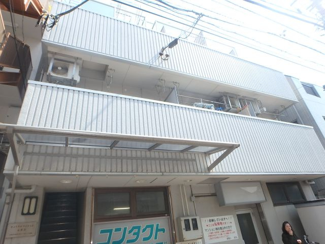 セントラルマンション元住吉の外観|ブレーメン商店街からすぐの立地です☆