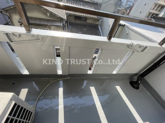 シティコーポMYのバルコニー