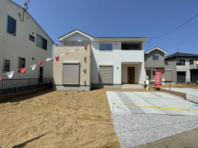 上里町七本木72期（全２棟）１号棟の外観|落ち着いた雰囲気の外観です