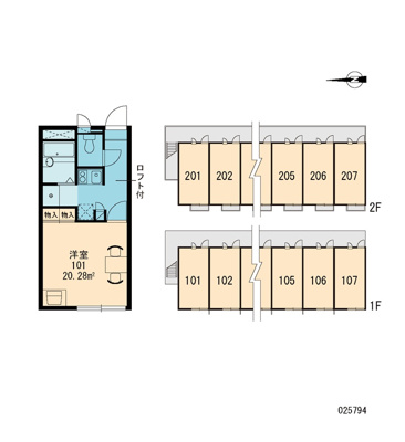 【区画図】 | レオパレスインランドシーⅡ