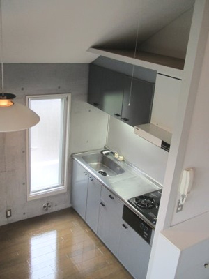 【キッチン】 | マイホーム国立 | ※違う号室の写真となります。1階はロフト無