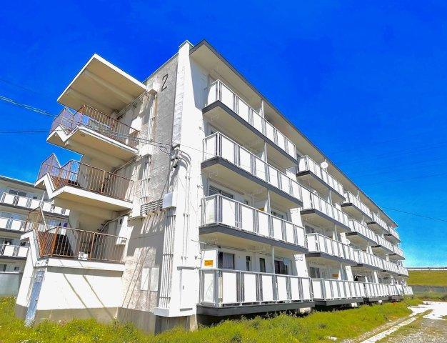 ビレッジハウスごうど1号棟の外観