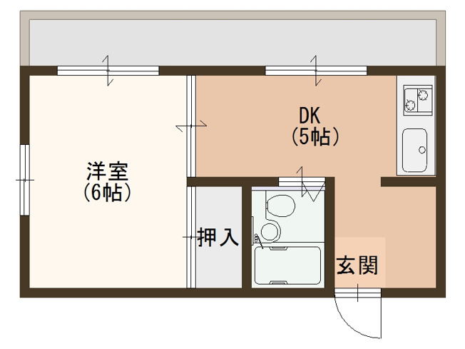 【間取り】 | コーポ和秀