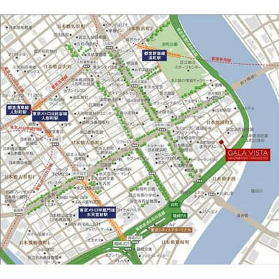 【地図】 | ガーラ・ヴィスタ日本橋浜町