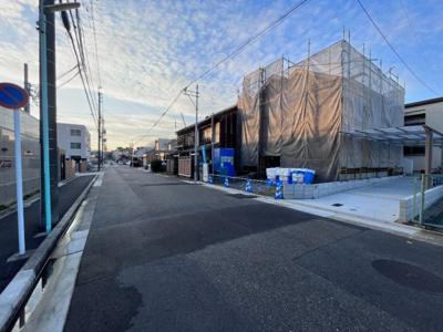 【前面道路含む現地写真】 | 瑞穂区姫宮町1期　全1棟　1号棟＜仲介手数料無料＞井戸田小・津賀田中　新築一戸建て | 12/24撮影
住宅ローンアドバイザーの村田です。住宅ローン審査が通らなかった方、あきらめる前にご相談ください。