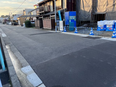 【前面道路含む現地写真】 | 瑞穂区姫宮町1期　全1棟　1号棟＜仲介手数料無料＞井戸田小・津賀田中　新築一戸建て | 12/24撮影
住宅ローンアドバイザーの村田です。住宅ローン審査が通らなかった方、あきらめる前にご相談ください。
