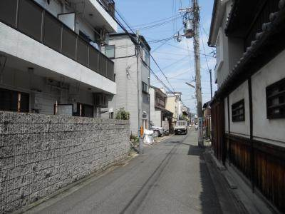 四条テラスの地図|前面道路