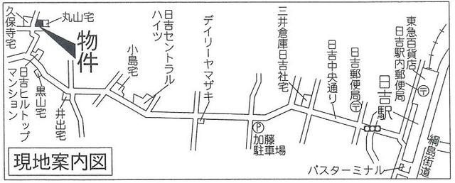 STハウスの地図