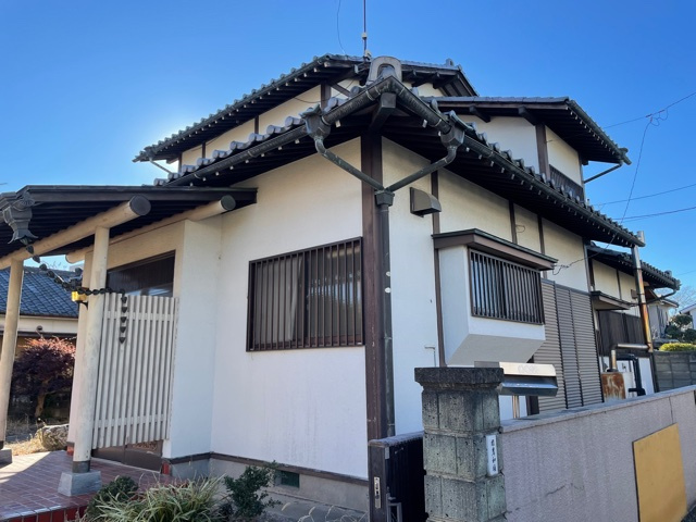 上里町神保原町　中古一戸建て住宅の外観|落ち着いた雰囲気の外観です