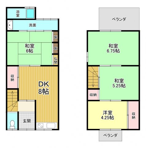【間取り】 | 西院坤町　