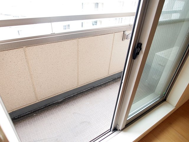 へーベル桜川のバルコニー
