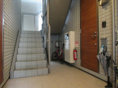 【ロビー】 | ボヌールオオハス（弥刀賃貸） | 建物の内部です