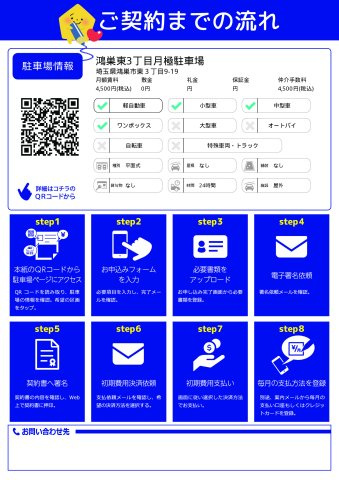 鴻巣東3丁目月極駐車場のその他