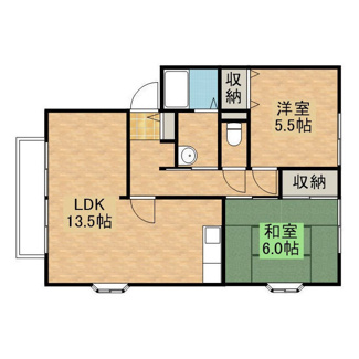 【間取り】 | サンガーデンイママン　Ｅ