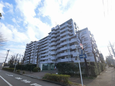 【外観】 | 【売主直売】シャルマン横浜中山 | 総戸数８４戸、昭和６２年３月築、管理人は日勤勤務につき管理体制良好です♪