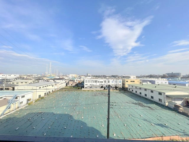 メゾンパーク南八潮の展望|町を一望できる眺めの良さです！