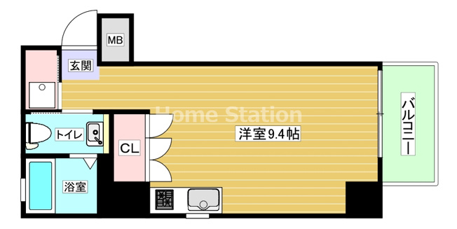 【間取り】 | レオンコンフォート弁天町