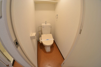 【トイレ】 | グラマシー心斎橋東(旧ユーカ心斎橋東) | 清潔感のあるトイレです