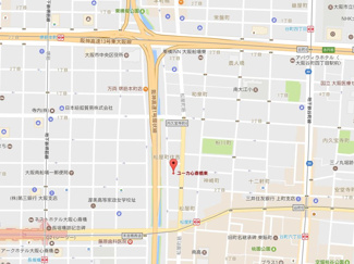 【地図】 | グラマシー心斎橋東(旧ユーカ心斎橋東)
