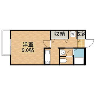 【間取り】 | 陽だまりハイツ2000　B