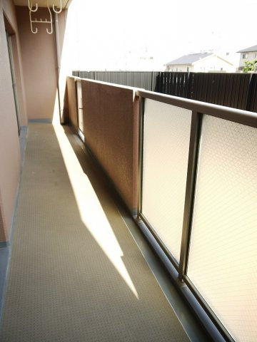 駅前パレスのバルコニー