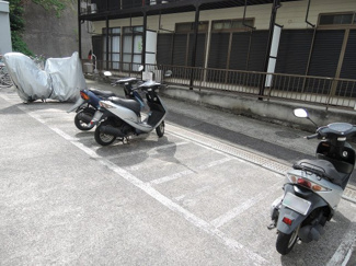 【その他共用部分】 | バイク置場です。