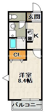 パルテールの間取り