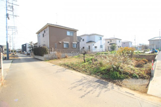 【外観】 | 川越市鯨井　建築条件なし売地　東武東上線『霞ヶ関駅』徒歩15分　【上戸小学区】