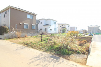 【外観】 | 川越市鯨井　建築条件なし売地　東武東上線『霞ヶ関駅』徒歩15分　【上戸小学区】