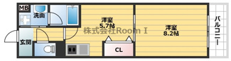 【間取り】 | アーバンステージ安堂寺Ⅰ