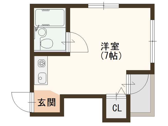 【間取り】 | プレアール住之江公園Ⅲ