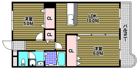ヴィハーラ仲本の間取り