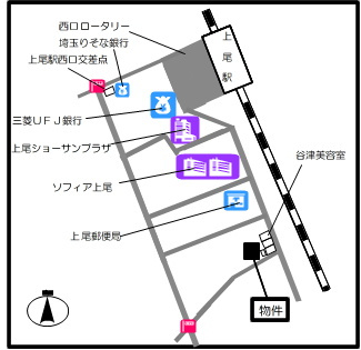 【地図】 | モンターナ上尾