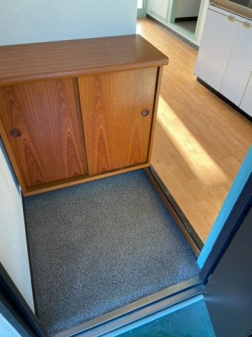 ドゥホーム魚住の玄関