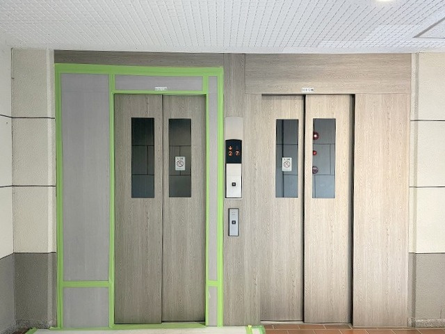 新松戸西パークハウス　E棟のその他共用部分|エレベーターは2機あります。