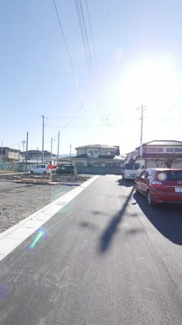 【前面道路含む現地写真】 | 西側道路幅員約6.0ｍ