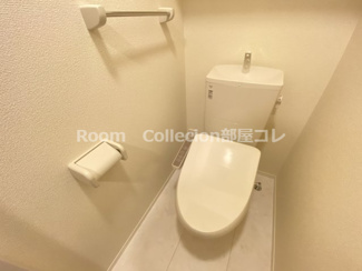 【トイレ】 | ガーデンテラスⅡ | ※同物件他部屋写真　反転・色違いの場合有　現状優先