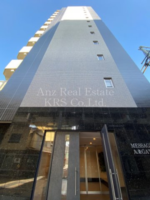 【外観】 | ＭＥＳＳＡＧＥ九条ＧＡＴＥ | 商店街沿いにそびえる重厚感のある外観のマンション★