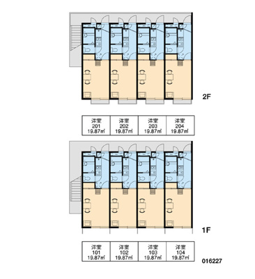 【区画図】 | レオパレスエスペランサ公田 | 画像3