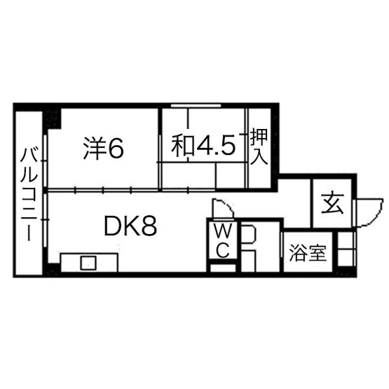 【間取り】 | ヴィラ庄内