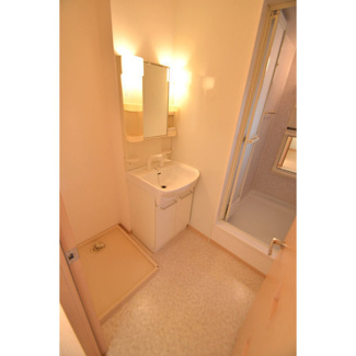 【洗面所】 | プランドール陽東Ａ | シャンプードレッサー