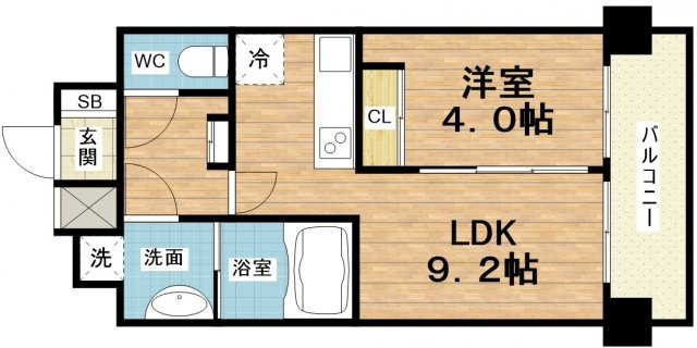 【間取り】 | ランドセントラル梅田