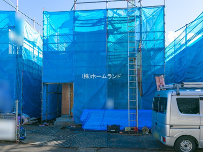 【外観】 | 立川市砂川町/新築戸建て | 頑張って建築中です！