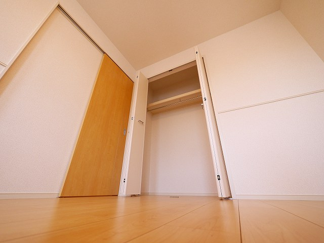 クラール北永井Ａの収納|専用の収納スペースです