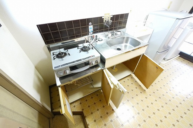 メゾン押上のキッチン|きれいなキッチンです