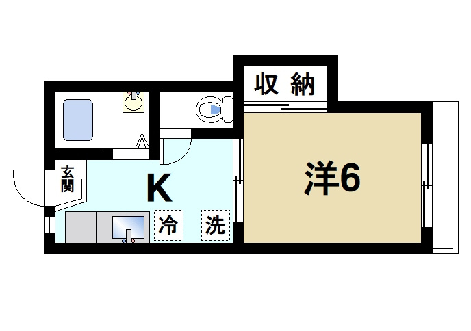 メゾン押上の間取り|お一人暮らしおすすめの間取り